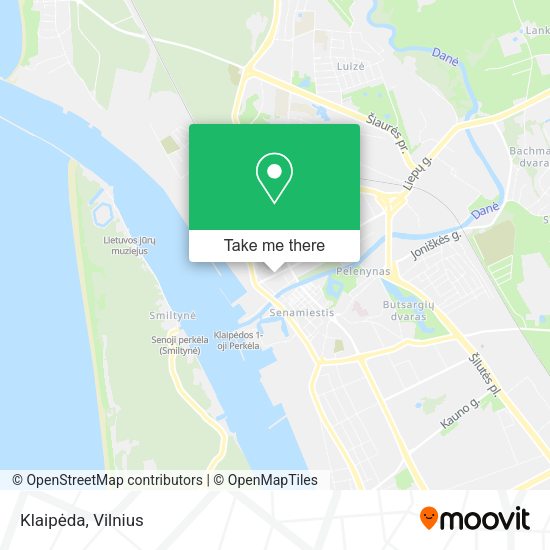 Карта Klaipėda