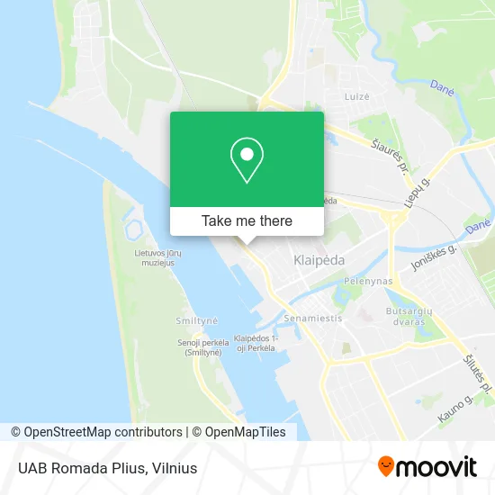 Карта UAB Romada Plius