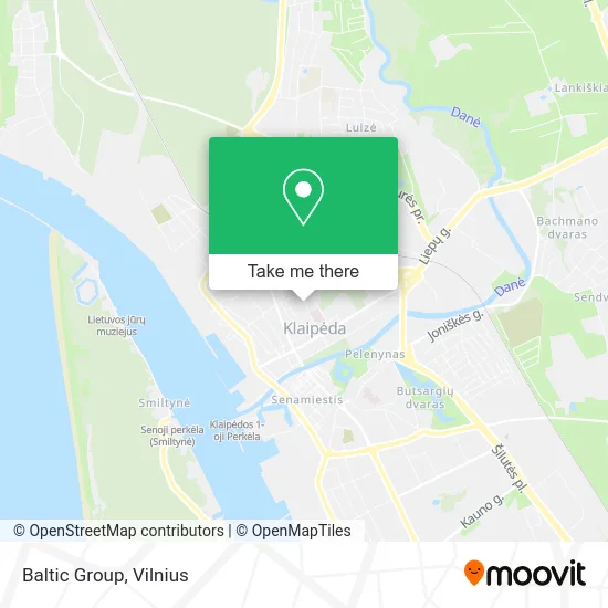 Карта Baltic Group