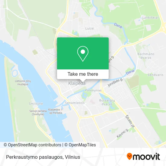 Карта Perkraustymo paslaugos
