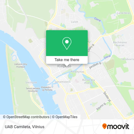 Карта UAB Camileta