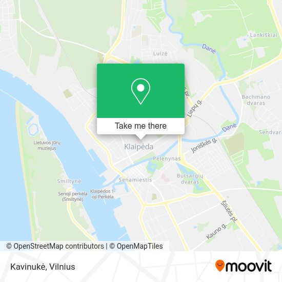 Карта Kavinukė