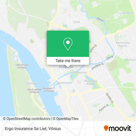 Ergo Insurance Se Liet map