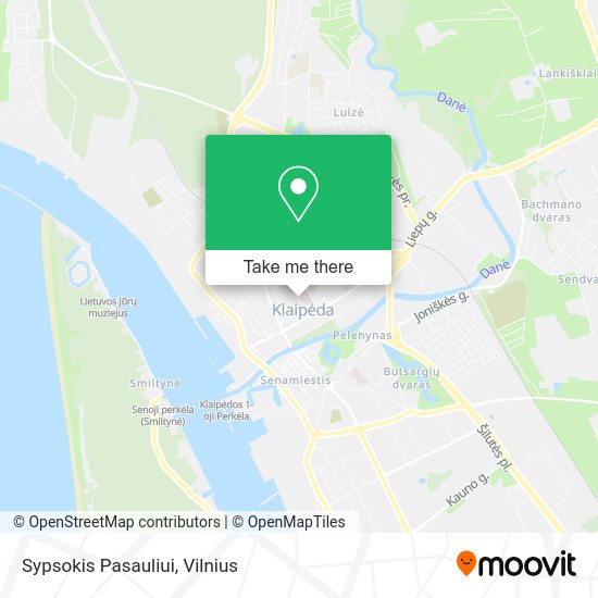 Карта Sypsokis Pasauliui