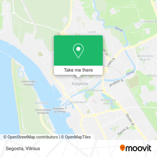 Карта Segosta
