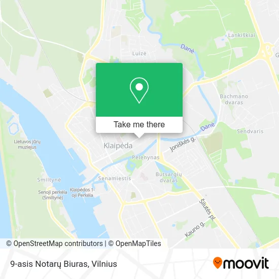 Карта 9-asis Notarų Biuras