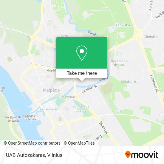 Карта UAB Autozakaras