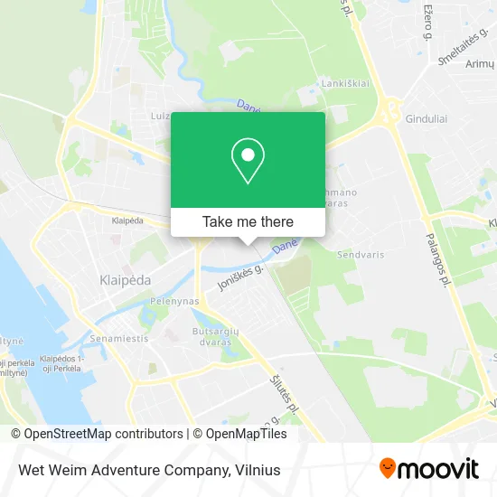 Карта Wet Weim Adventure Company