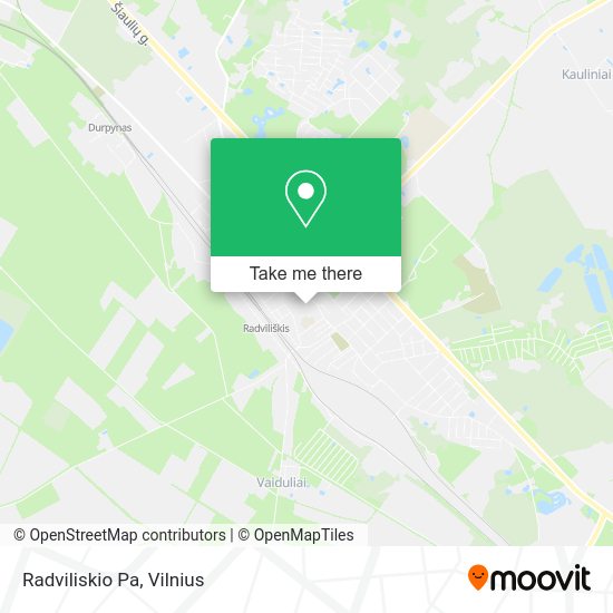 Карта Radviliskio Pa