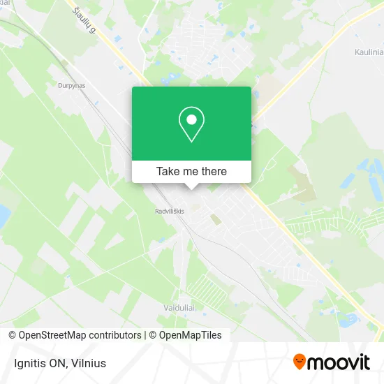 Карта Ignitis ON