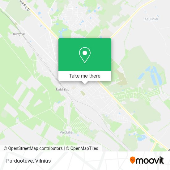 Карта Parduotuve