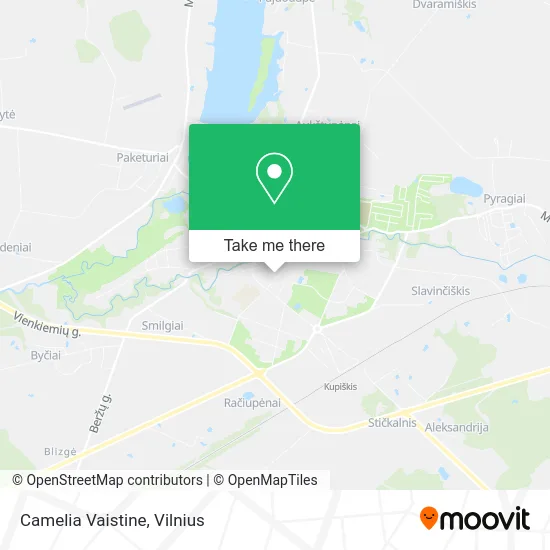 Карта Camelia Vaistine