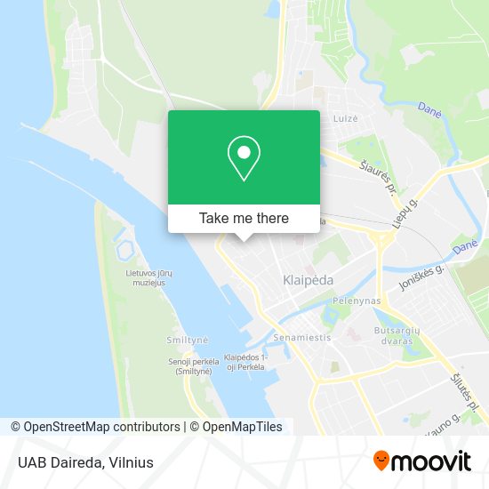 Карта UAB Daireda