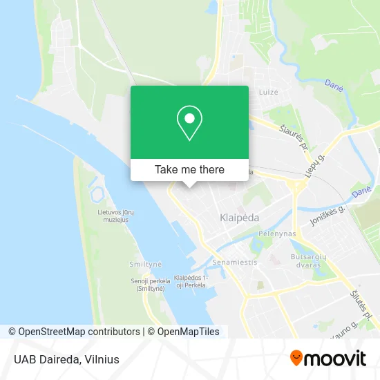 Карта UAB Daireda