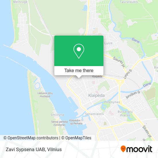 Карта Zavi Sypsena UAB