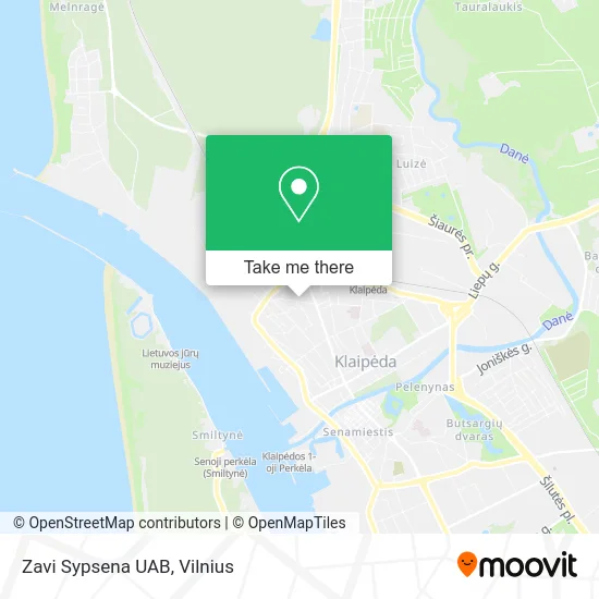 Карта Zavi Sypsena UAB
