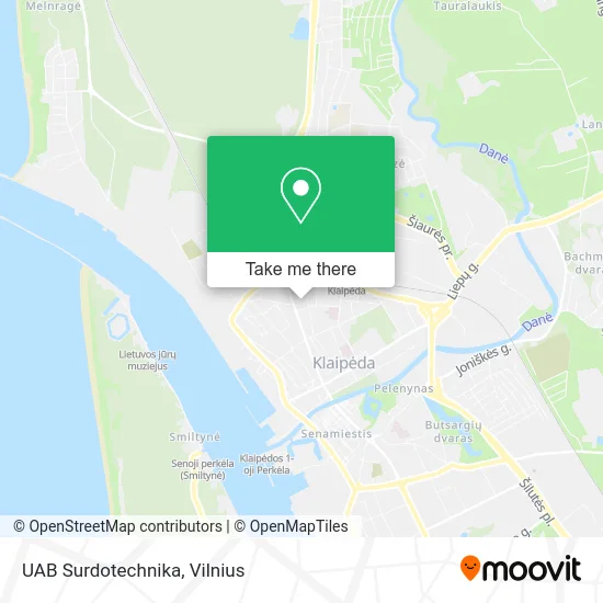 Карта UAB Surdotechnika