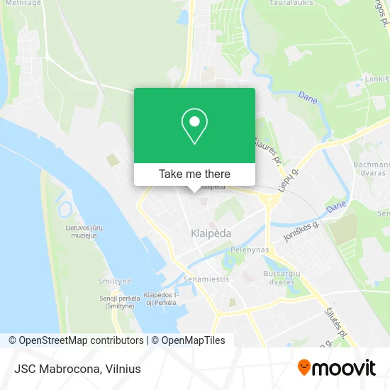 Карта JSC Mabrocona