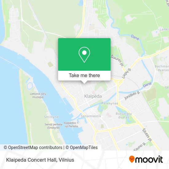 Карта Klaipeda Concert Hall