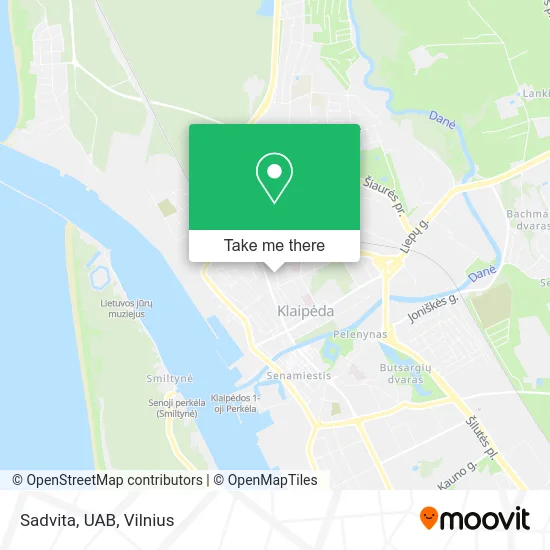 Карта Sadvita, UAB
