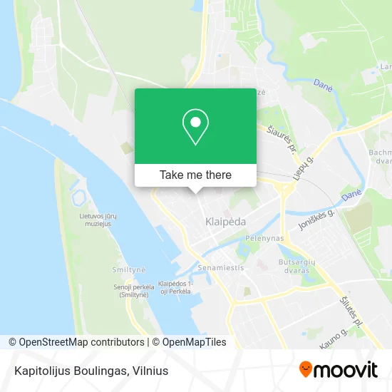 Карта Kapitolijus Boulingas