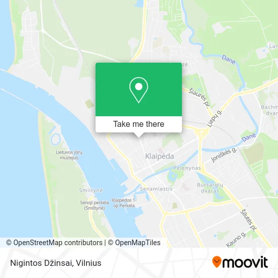 Карта Nigintos Džinsai