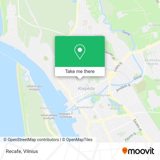 Карта Recafe
