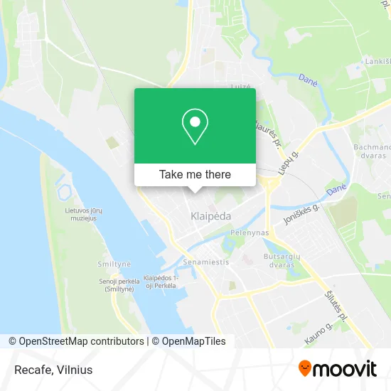 Карта Recafe