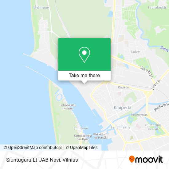 Карта Siuntuguru.Lt UAB Navi