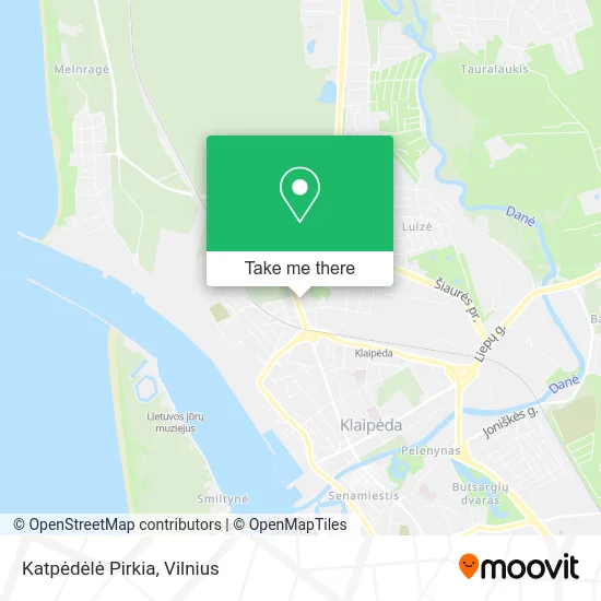 Katpėdėlė Pirkia map