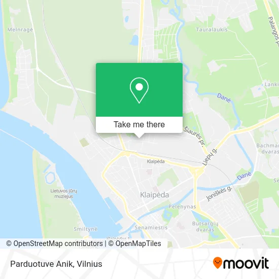 Карта Parduotuve Anik