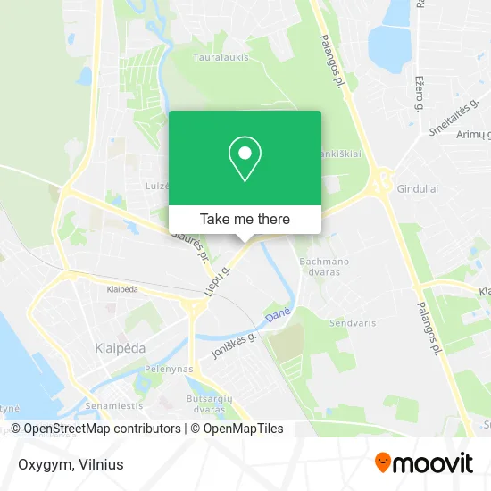 Oxygym map