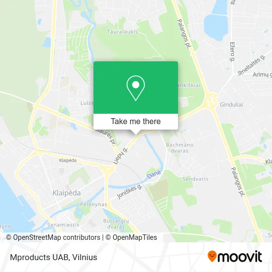 Карта Mproducts UAB