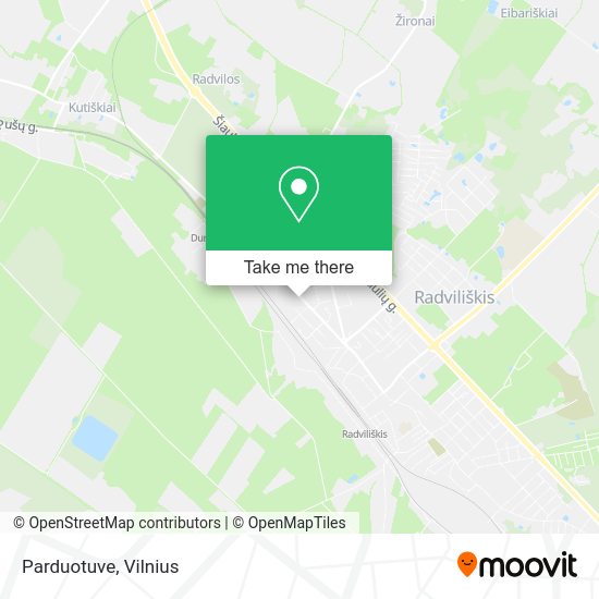 Карта Parduotuve