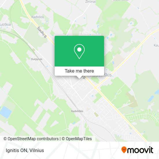 Карта Ignitis ON