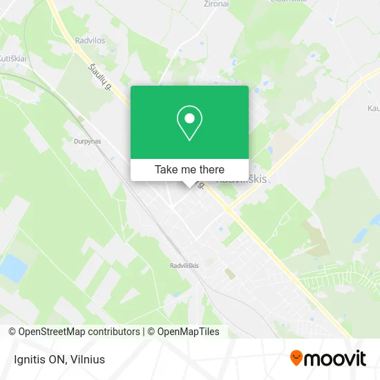 Карта Ignitis ON