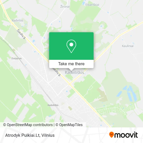 Карта Atrodyk Puikiai.Lt