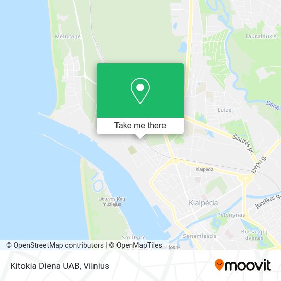 Карта Kitokia Diena UAB