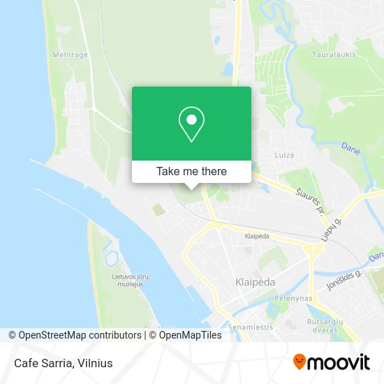 Карта Cafe Sarria