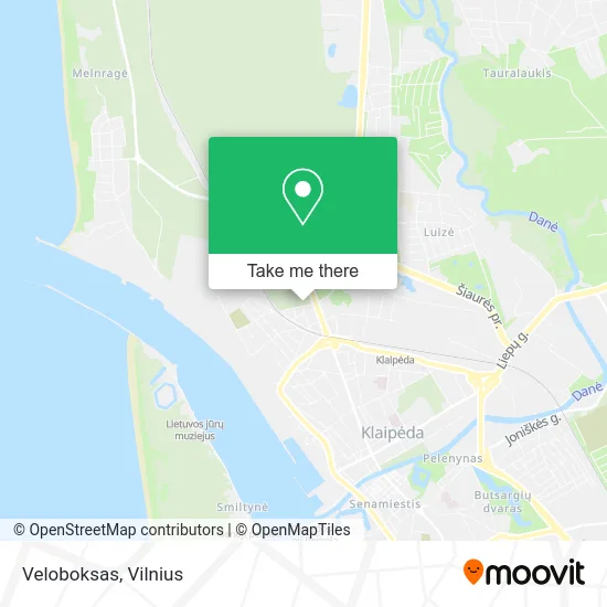 Карта Veloboksas