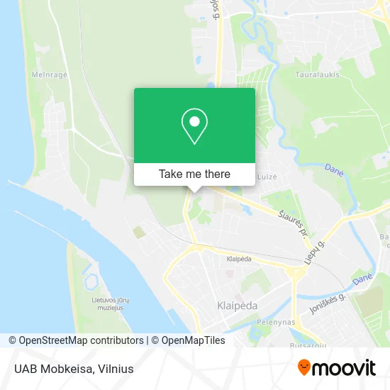 Карта UAB Mobkeisa