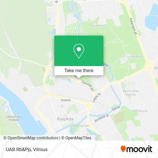 Карта UAB Rb&Pp