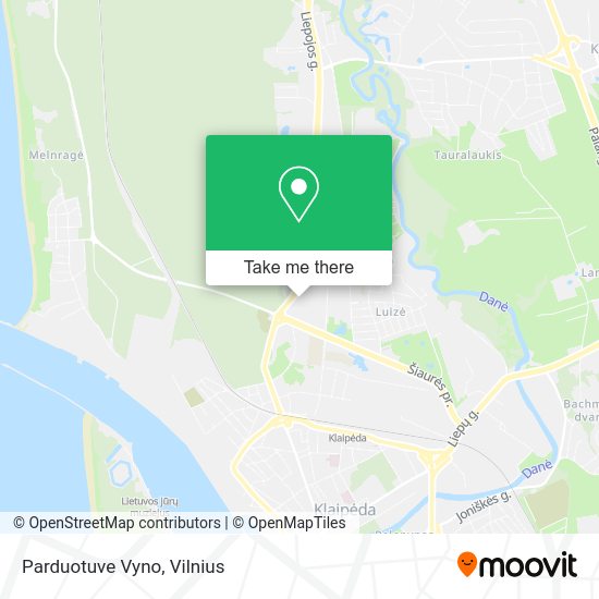Карта Parduotuve Vyno