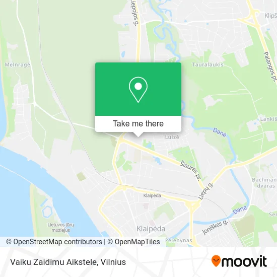 Карта Vaiku Zaidimu Aikstele