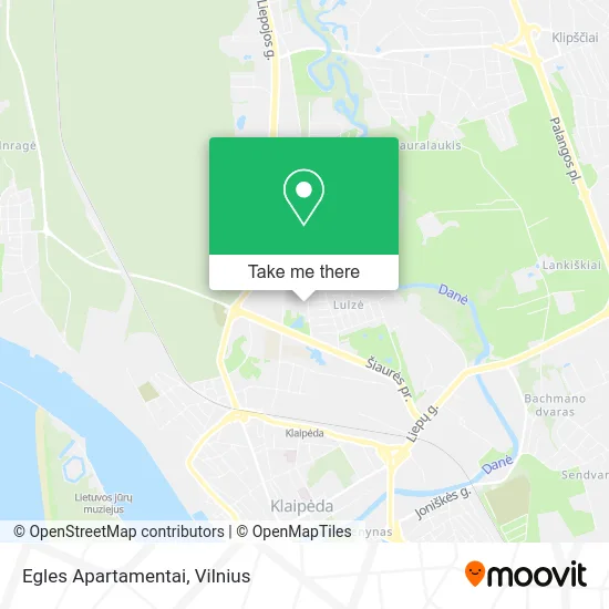 Карта Egles Apartamentai