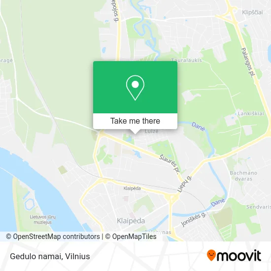 Карта Gedulo namai