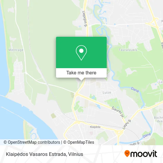 Карта Klaipėdos Vasaros Estrada