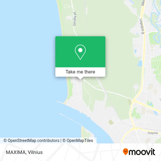MAXIMA map