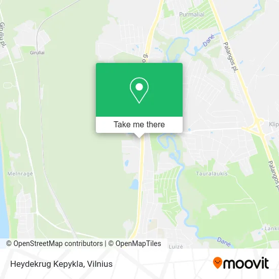 Карта Heydekrug Kepykla