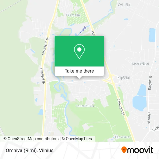 Карта Omniva (Rimi)